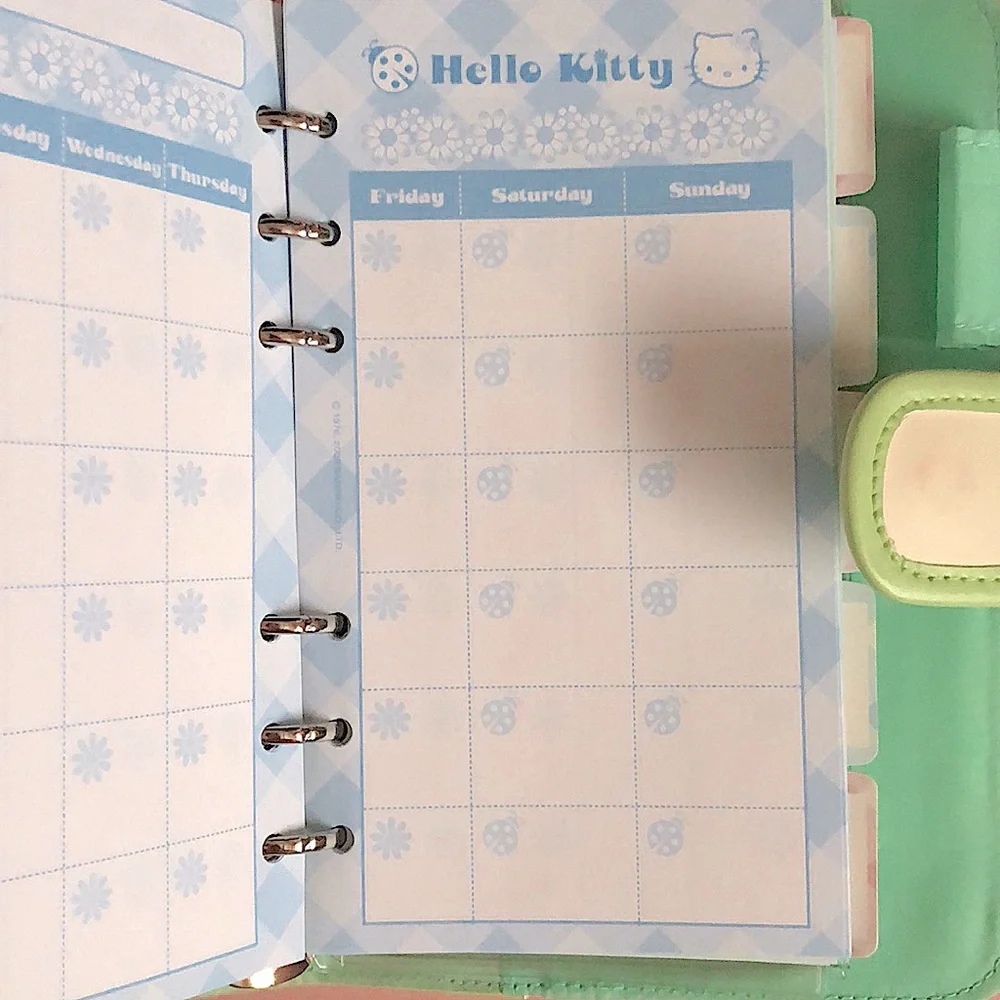 SOLD - 2008 Release Sanrio Hello Kitty Daily Planner Kawaii Unused - Picture 4 of 11